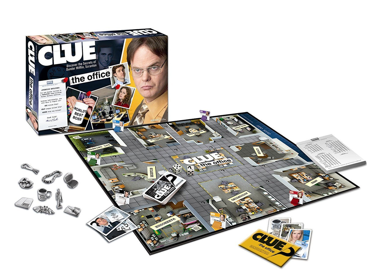 Clue Board Game The Office Edition
