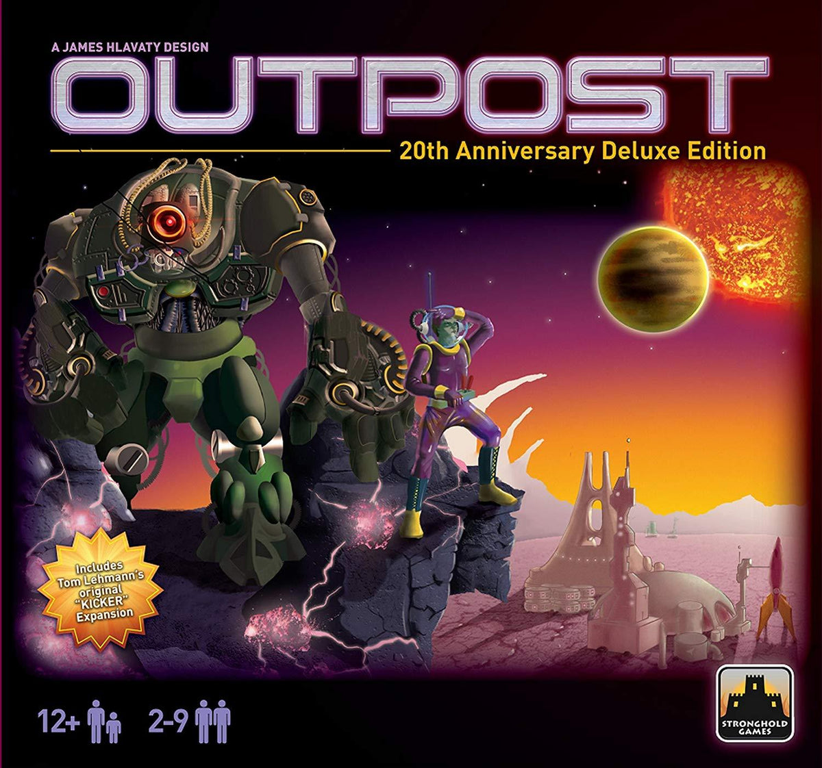 Outpost Board Game 20th Anniversary Stronghold Games