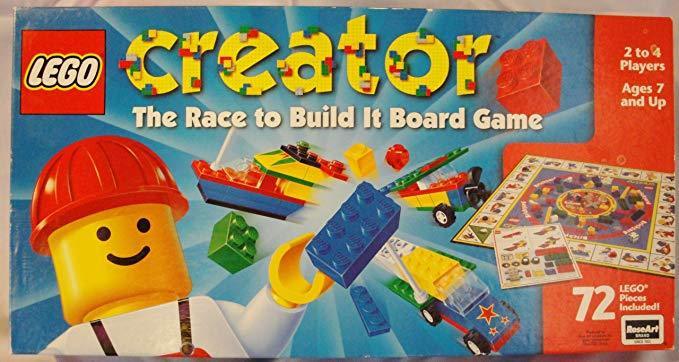 LEGO Creator: The Race to Build It Board Game Used