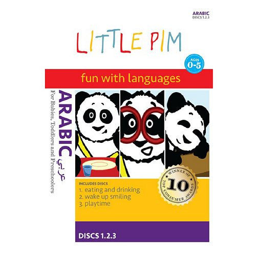 Arabic Little Pim Individual Packages: (Eating and Drinking / Wake Up Smiling / Playtime / In My Home / Happy, Sad and Silly / I Can Count!)