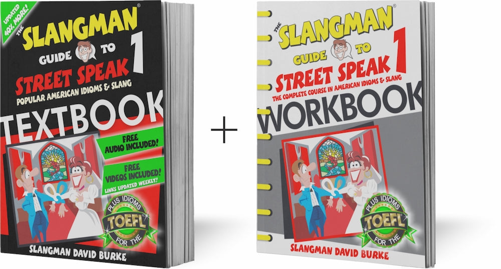 Street Speak Slang Bundle Books 1, 2 & 3 with audio | Multilingual