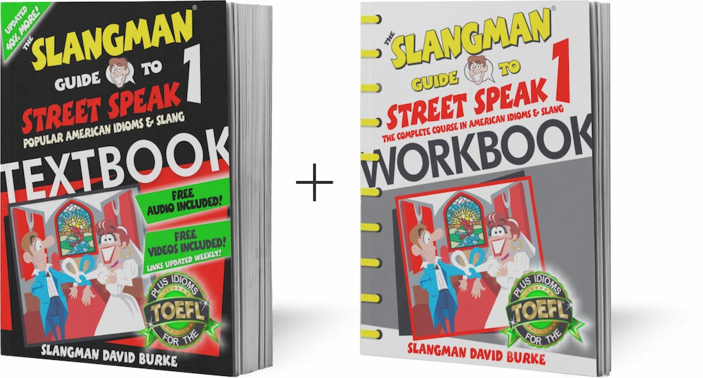 Street Speak Slang Bundle Books 1, 2 & 3 with audio