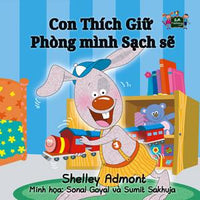 Load image into Gallery viewer, I Love to Keep My Room Clean (Vietnamese Language Book for Kids)
