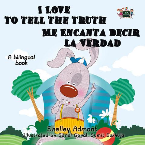 I Love to Tell the Truth English and Spanish Bilingual Kids Book