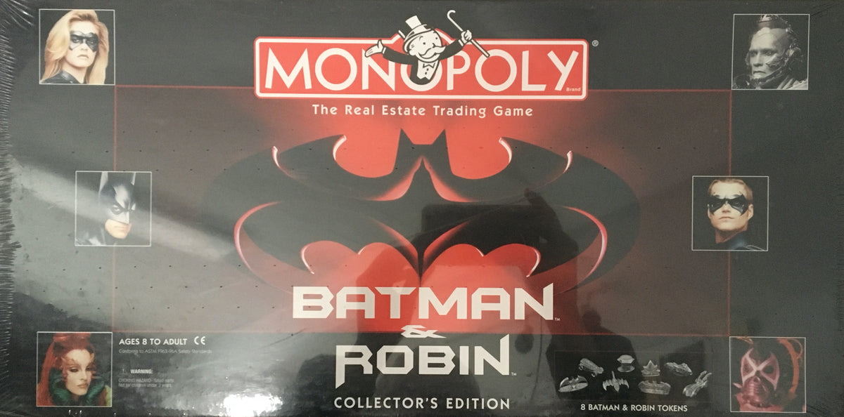 Batman and Robin Monopoly Board Game