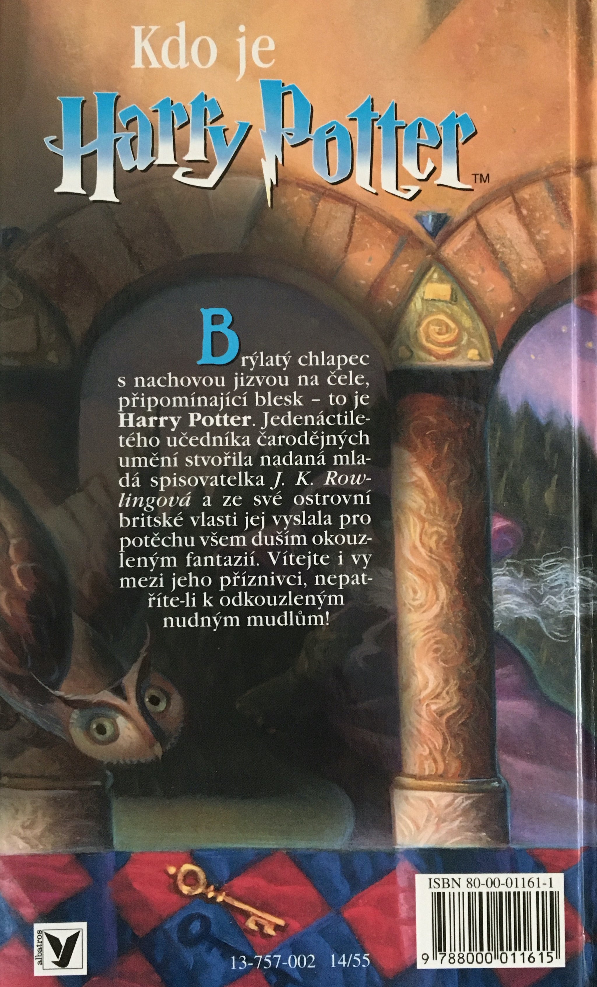 Harry Potter in Czech - A Kamen Mudrcu 1 | Multilingual Books
