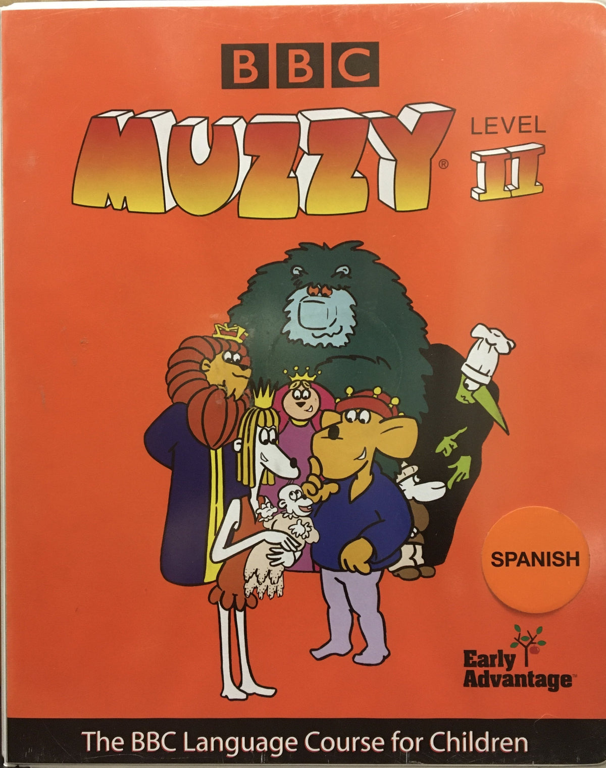 Muzzy Spanish Level 2 DVD - Like new