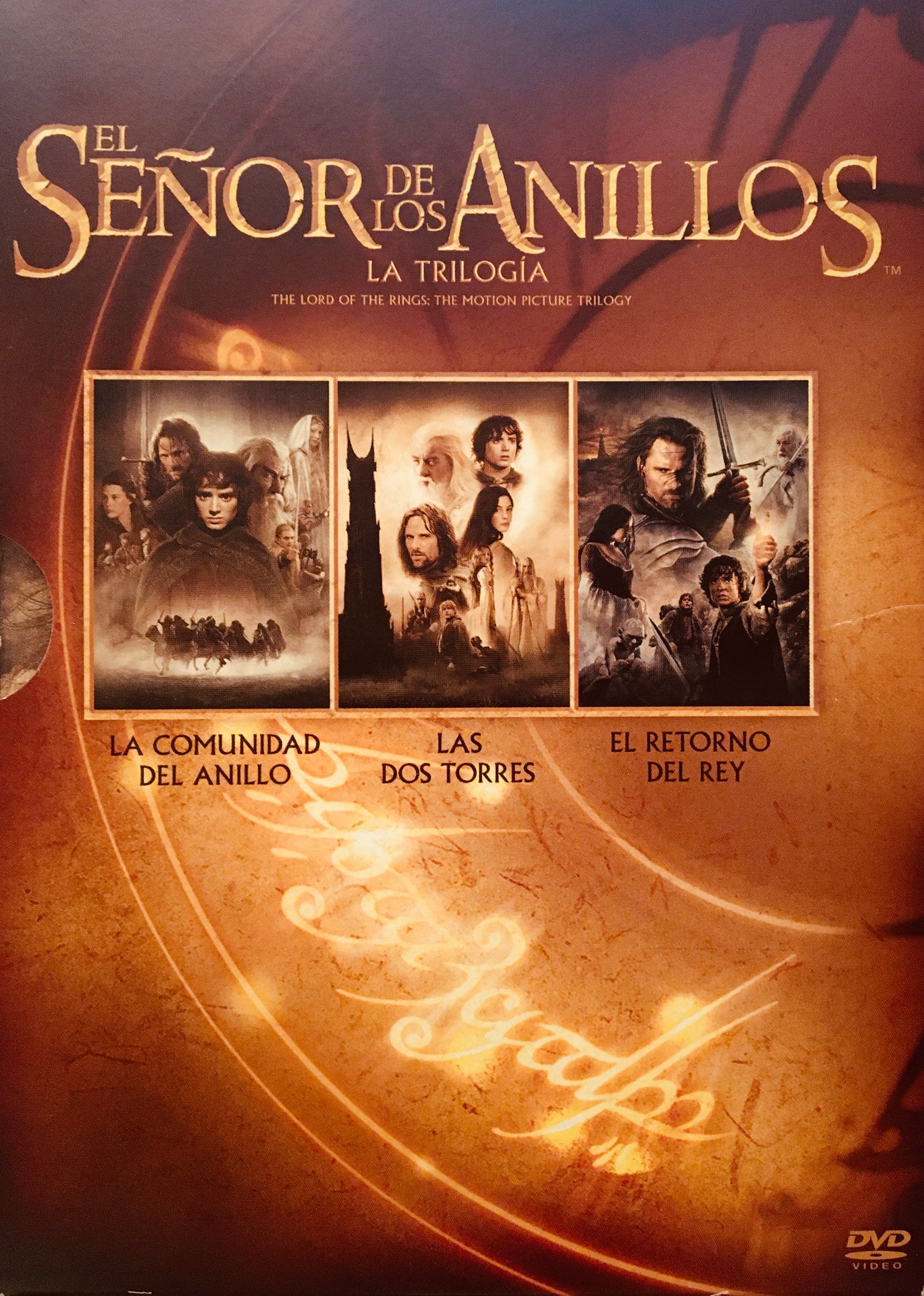 El señor de los anillos dvd sale