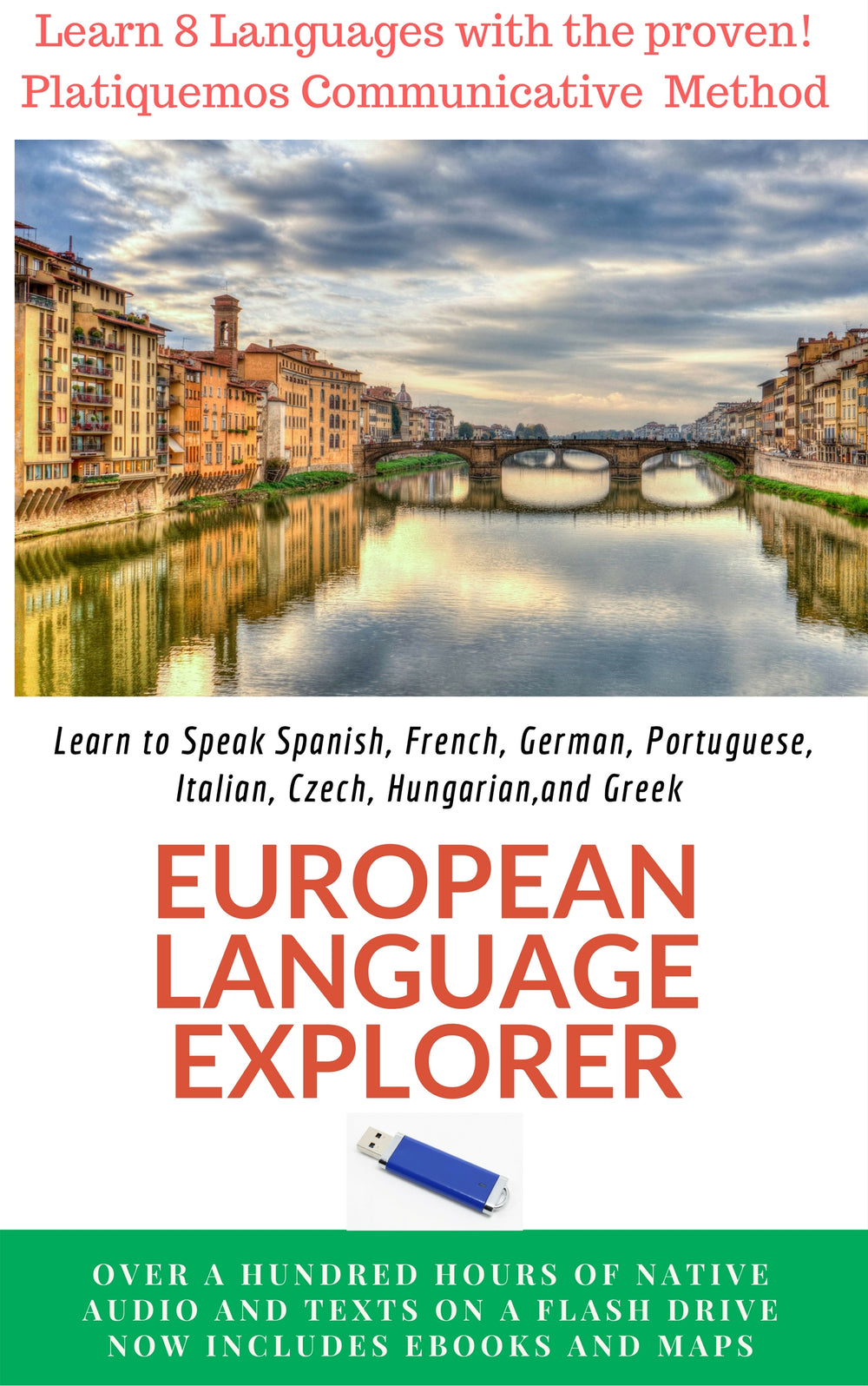 European Language Explorer  Spanish, French Italian, Hungarian, Czech, Portuguese, German