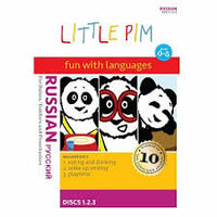 Load image into Gallery viewer, Russian Little Pim DVD Series for Children
