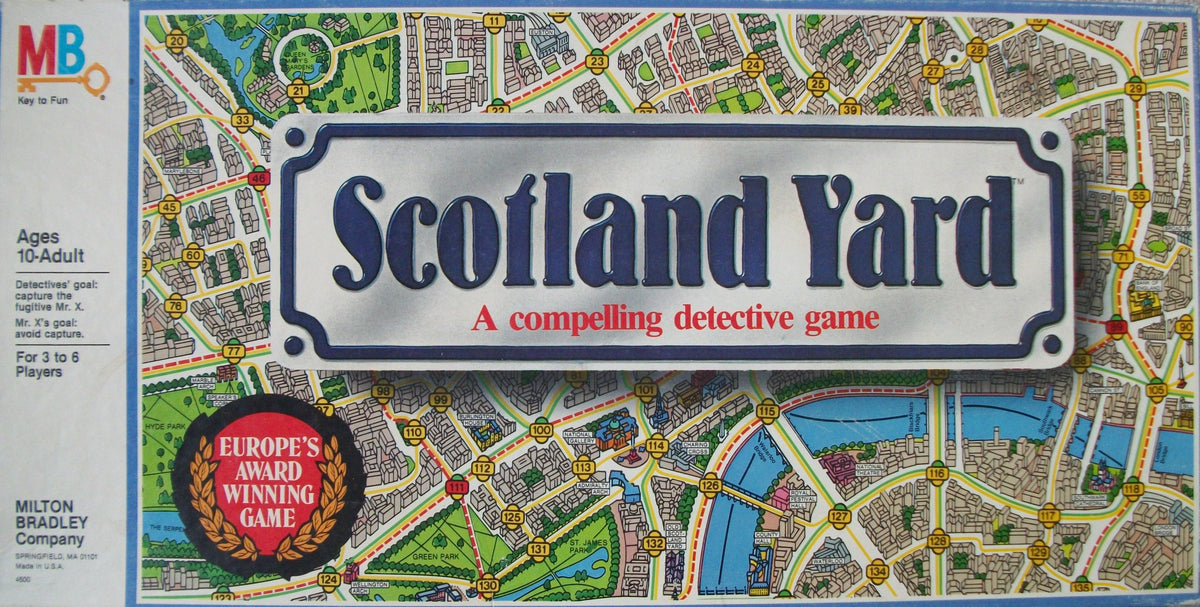 Scotland Yard Vintage Board Game