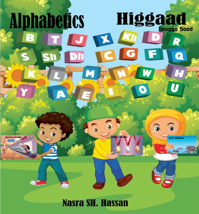 HIggaad buugga 5aad - Alphabetics & Phonetics (Book and Flashcards)  Somali - English