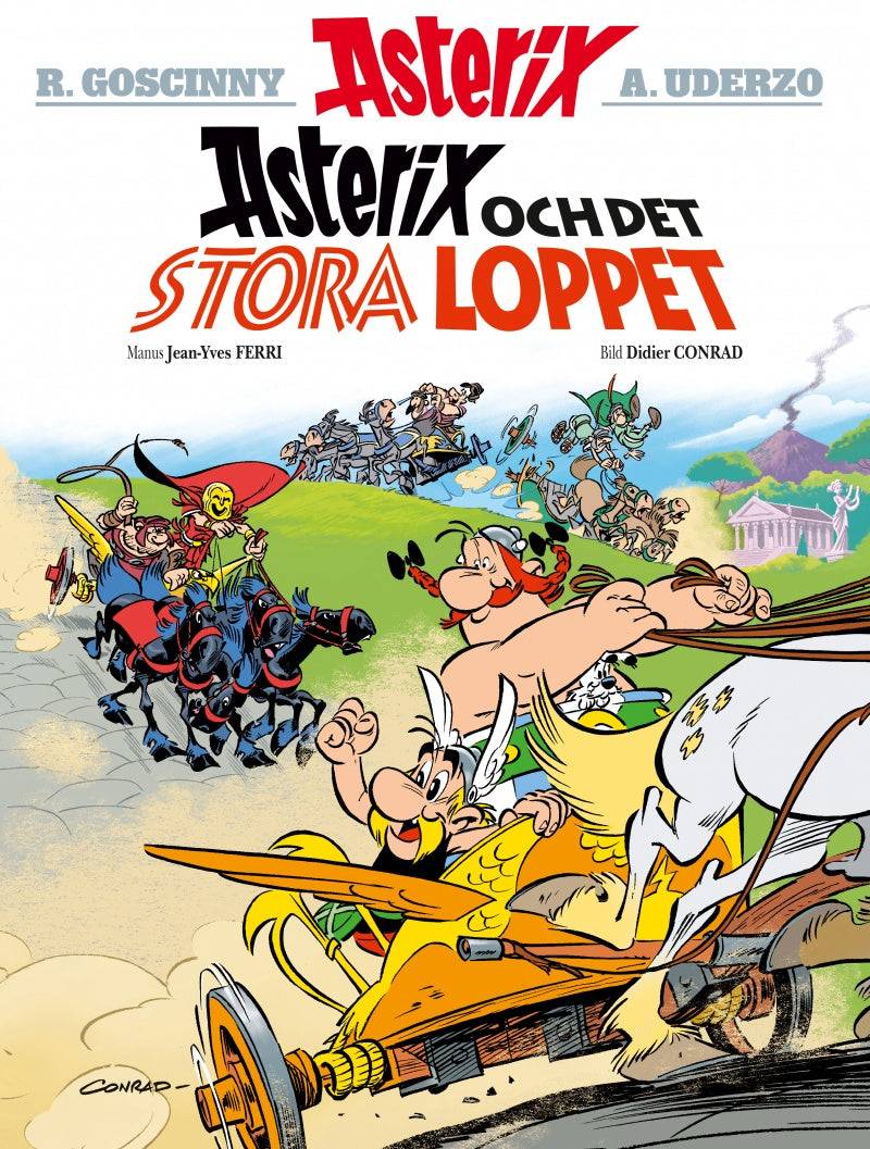 Asterix in Swedish Swedisch Number 37 och det stora loppet