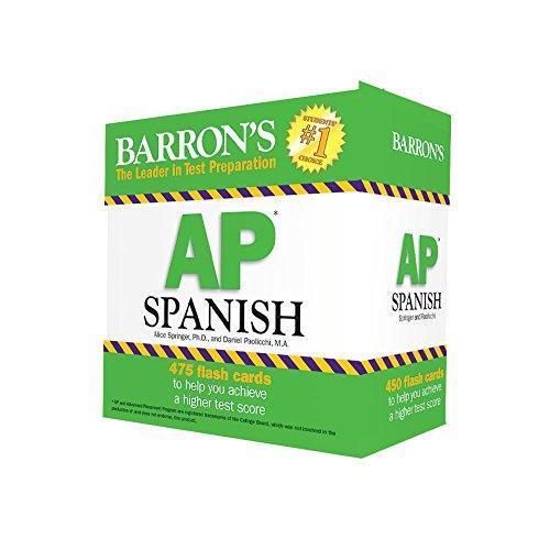 Barron's AP Spanish and Platiquemos Flash Drive Bundle