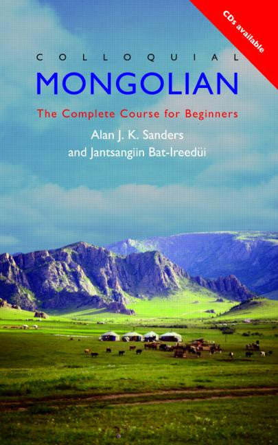 Colloquial Mongolian Book and 2 Cd's