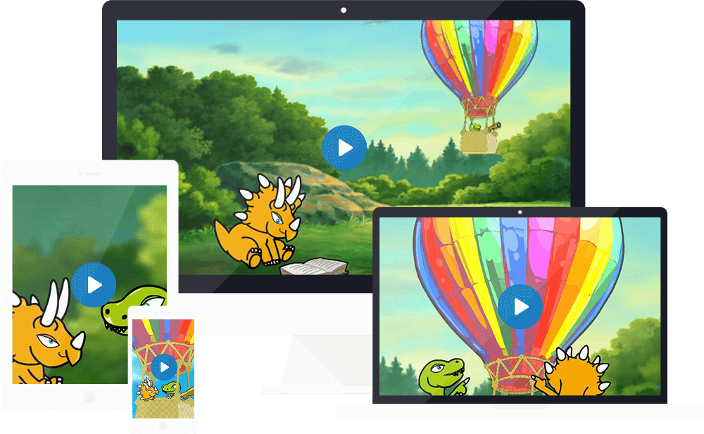 Dino Children Language DVD's | Multilingual Books