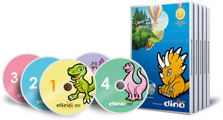 Dino Danish DVD Course for Children