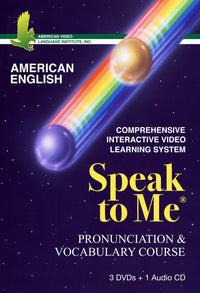 Load image into Gallery viewer, Speak to Me English Pronunciation and Vocabulary Course for ESL Students DVD and Audio
