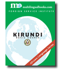Foreign Service Kirundi Basic Course book and CD