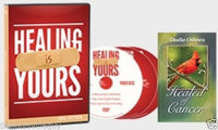 Load image into Gallery viewer, Joel Osteen "Healing Is Yours!" CD &amp; DVD Series &amp; "Healed of Cancer" book
