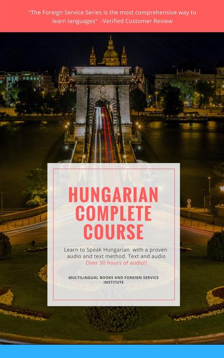 Learn Hungarian Complete Foreign Service Book and CD course