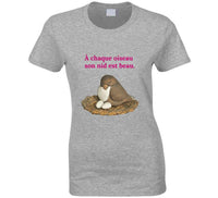 Load image into Gallery viewer, French Proverb Bird Hoodie
