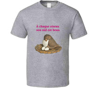 Load image into Gallery viewer, French Proverb Bird Hoodie
