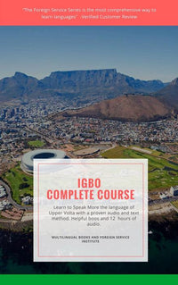 Load image into Gallery viewer, Learn Igbo Complete Foreign Service Book and CD Course
