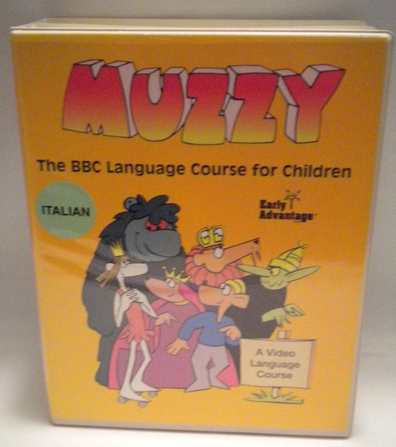 Muzzy Italian Dvd Courses Like New Multilingual Books