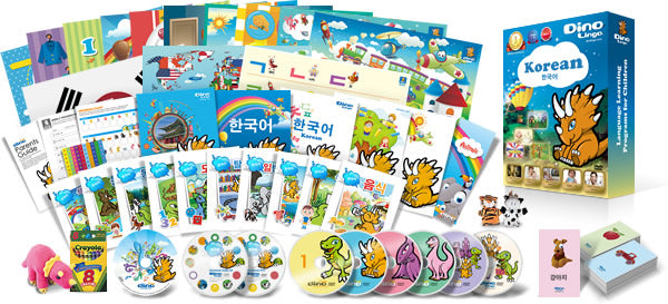 Dino Lingo Korean DVD Course for Children