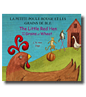 Little Red Hen and the Grains of Wheat by L. R. Hen; Illustrated by Jago