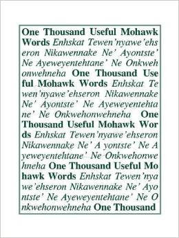 1001 Useful Mohawk Words Dictionary