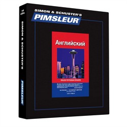 Pimsleur English as A Second Language for Russian Speakers 16 cd's -Used