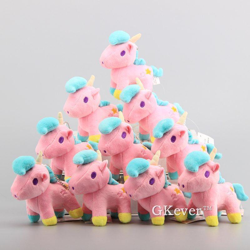 10 pcs/Lot Little Twin Star Pink Unicorns 12 cm - TigerSo