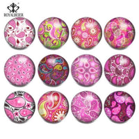 Load image into Gallery viewer, 12pcs/lot Black&amp;White Theme Paisley Element Pattern 18mm - TigerSo
