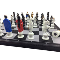Load image into Gallery viewer, Cartoon Character Magnets International Chess Set
