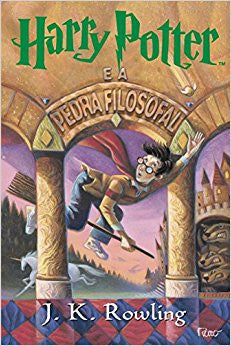 Harry Potter Portuguese -Harry Potter e a pedra filosofal- Or whole set
