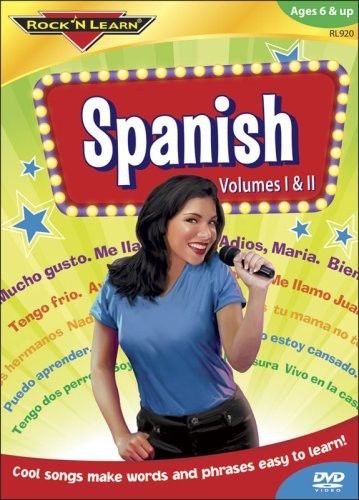 Rock 'N Learn: Spanish, Vols. 1 & 2 DVD Free Shipping