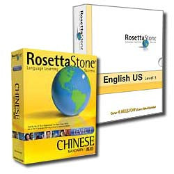 Rosetta Stone CD-ROM Language Courses (Personal Edition) Now with Version 3
