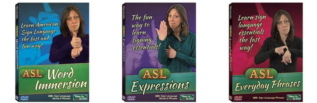 ASL DVD 3 Pack