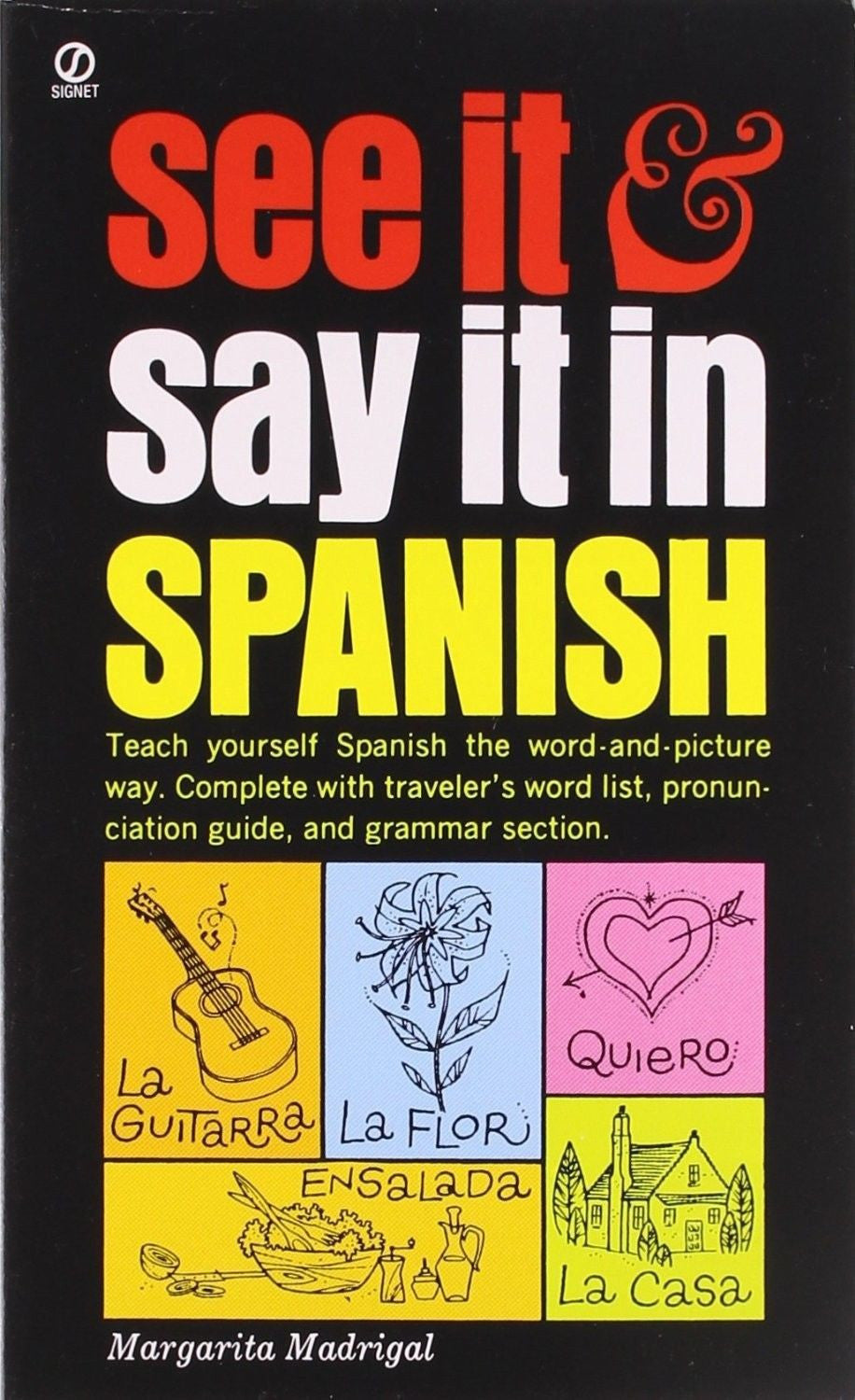 See It and Say It in Spanish by Margarita Madrigal (Mass Market Paperback) new - Teacher In Spanish