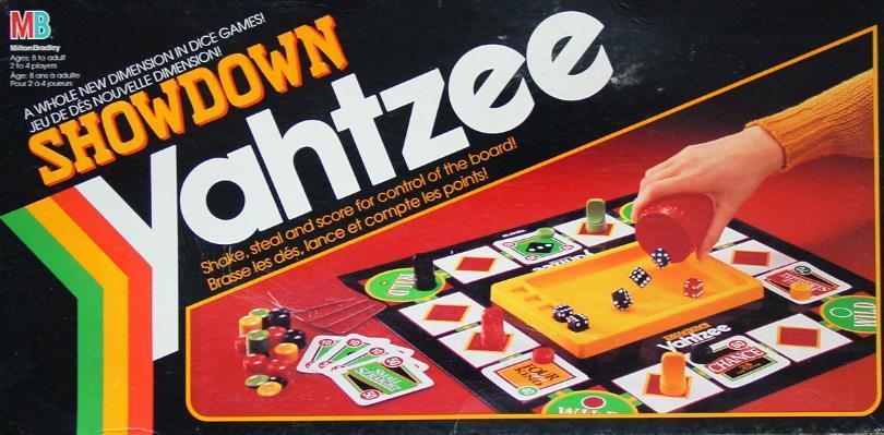 Showdown Yahtzee Game 1991
