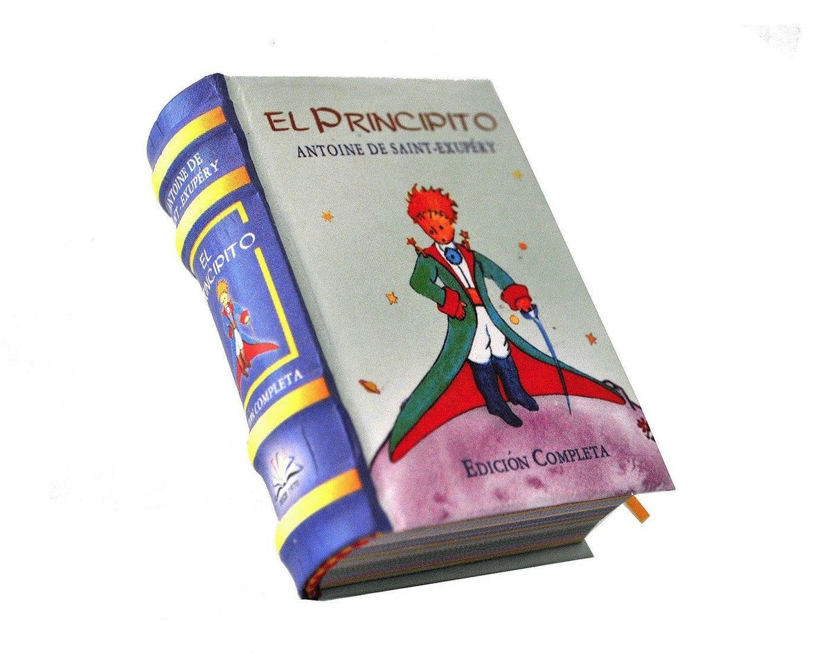 The Little Prince in Spanish El Principito Miniature Book hardbound color pages - Teacher In Spanish
