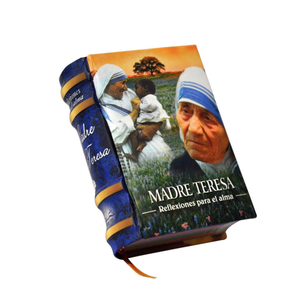 new Miniature Book Madre Teresa reflexiones para el alma Full Color in Spanish - Teacher In Spanish