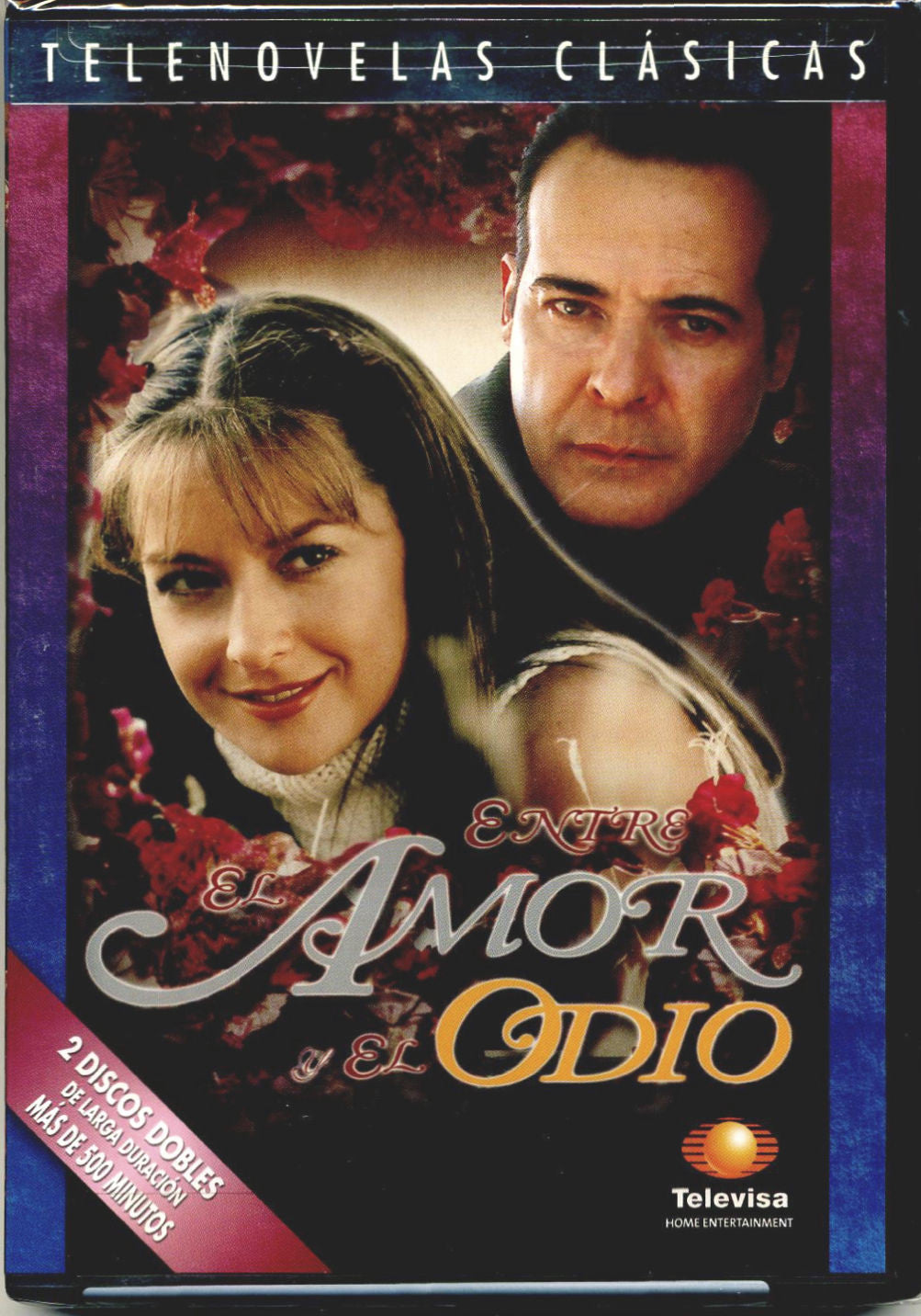 ENTRE EL AMOR Y ODIO (2002) * DVD Telenovela NEW FACTORY SEALED *Televisa Novela - Teacher In Spanish