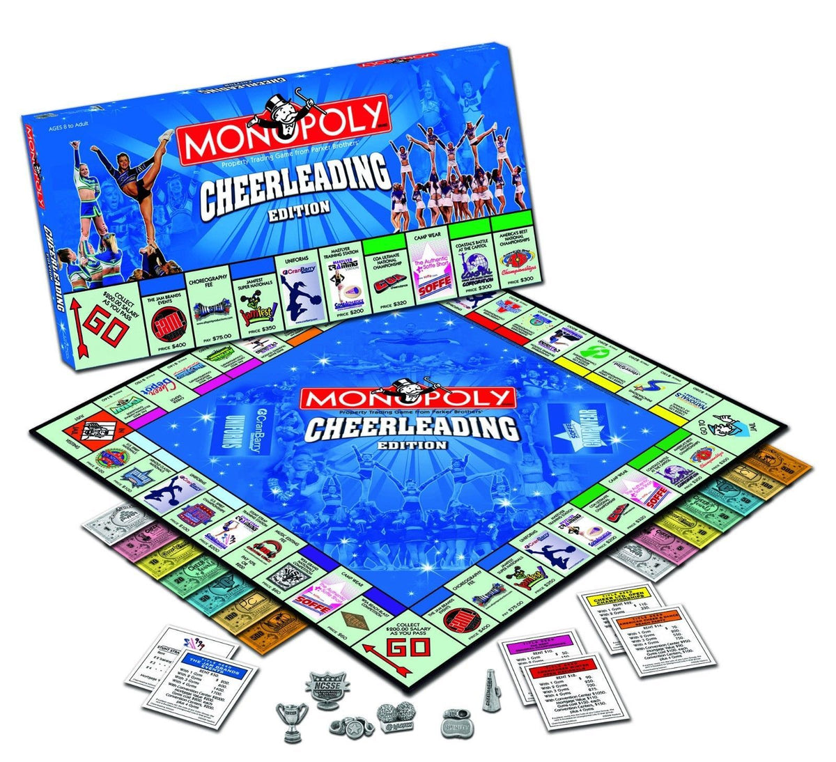 Monopoly Cheerleading Board Game