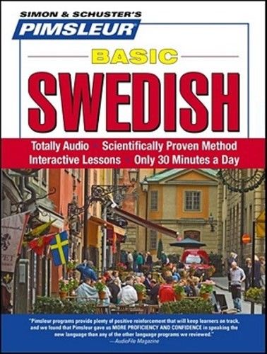 Pimsleur Swedish Basic Course Audio CD's