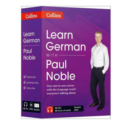 Learn German with Paul Noble Collins 12 CDs, DVD, and Booklet