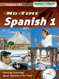Load image into Gallery viewer, No-Time Spanish Level 1 &amp; 2 Audio Language Lessons
