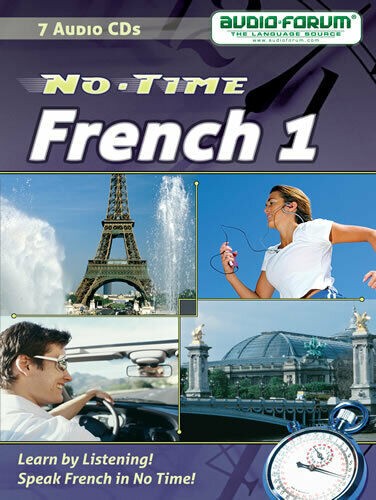 No-Time French Level 1 & 2 Audio Language Lessons